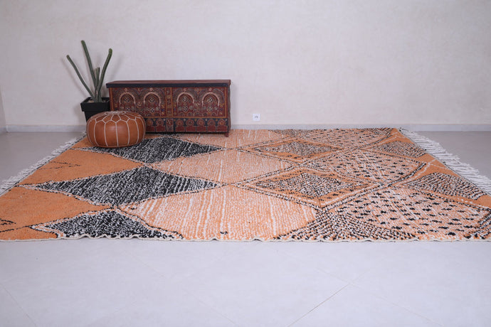 Moroccan rug is a hand-woven traditional piece of floor art