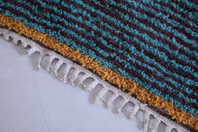 Custom Moroccan azilal rug - handmade berber area rug - Wool rug