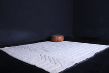Beni Ourain Beige rug - Custom Wool rug - Azilal rug