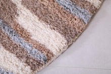 Custom Moroccan berber round ug - Unique handmade carpet