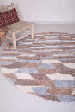 Custom Moroccan berber round ug - Unique handmade carpet