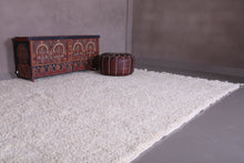 Custom peach color rug - Handmade berber carpet - Wool rug