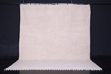 Berber solid beige rug - Moroccan rug - Handmade rug