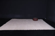 Berber solid beige rug - Moroccan rug - Handmade rug