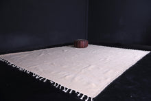 Berber solid beige rug - Moroccan rug - Handmade rug