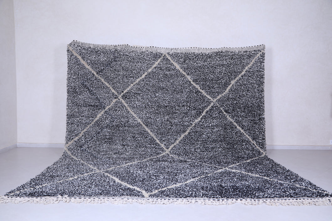 Moroccan all wool rug - Berber handmade carpet - custom Rug