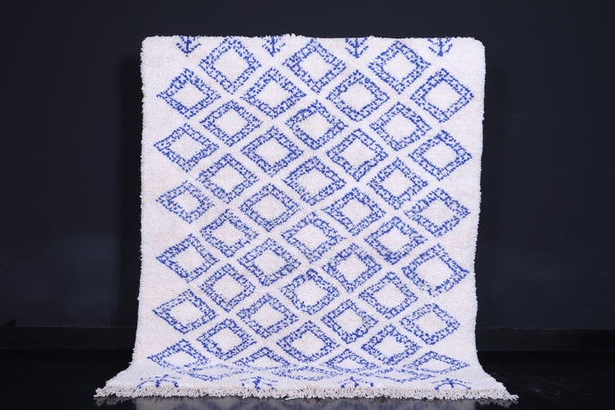 Contemporary Blue  rug - Custom Moroccan rug - Wool rug