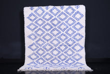 Contemporary Blue  rug - Custom Moroccan rug - Wool rug