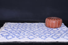 Contemporary Blue  rug - Custom Moroccan rug - Wool rug