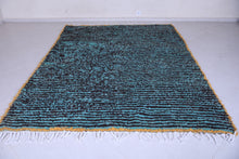 Moroccan Dark Green rug - Azilal rug - Custom carpet
