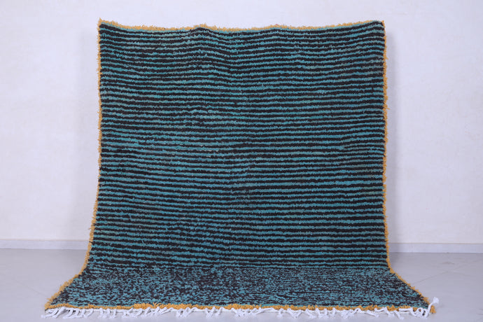 Moroccan Dark Green rug - Azilal rug - Custom carpet