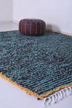 Moroccan Dark Green rug - Azilal rug - Custom carpet