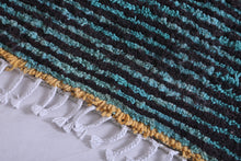 Moroccan Dark Green rug - Azilal rug - Custom carpet