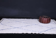 Moroccan rug - Beni Ourain rug - wool berber carpet