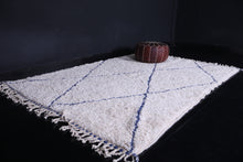 Moroccan rug - Beni Ourain rug - wool berber carpet