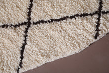 Round handmade rug – Custom rounded berber design