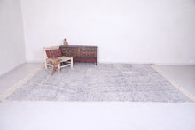 Handmade berber carpet - Moroccan silver rug - Costom Rug