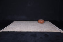Berber Beige Moroccan Rug - Beni ourain rug - Wool rug