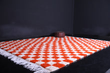 Custom area rug - Checkered rug - Moroccan rug