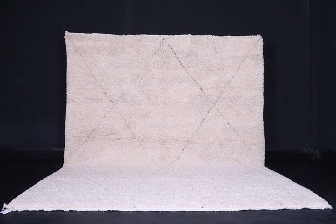 Custom Authentic rug - Moroccan Beniourain rug - Wool rug