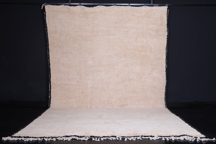 Authentic Berber Solid rug - Custom wool rug - Moroccan rug