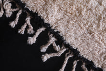 Authentic Berber Solid rug - Custom wool rug - Moroccan rug