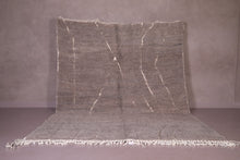 Authentic Beni ourain rug - Berber rug - Custom Black and white rug