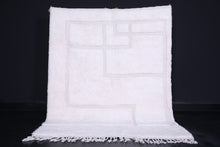 Contemporary rug - White Moroccan rug - Berber rug