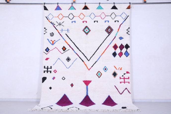 Azilal rug - Moroccan colorful rug - Custom Berber rug