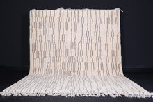 Ivory Moroccan rug -  Contemporary rug - Handmade rug