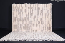 Ivory Moroccan rug -  Contemporary rug - Handmade rug