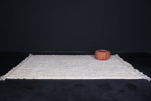 Ivory Moroccan rug -  Contemporary rug - Handmade rug