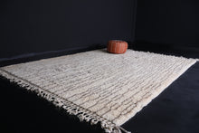 Ivory Moroccan rug -  Contemporary rug - Handmade rug