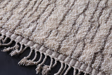 Ivory Moroccan rug -  Contemporary rug - Handmade rug