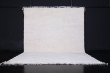 Moroccan white rug - Beni rug - wool berber rug