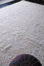 Moroccan white rug - Beni rug - wool berber rug