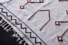 Handwoven berber kilim - Berber kilim - Flat woven rug