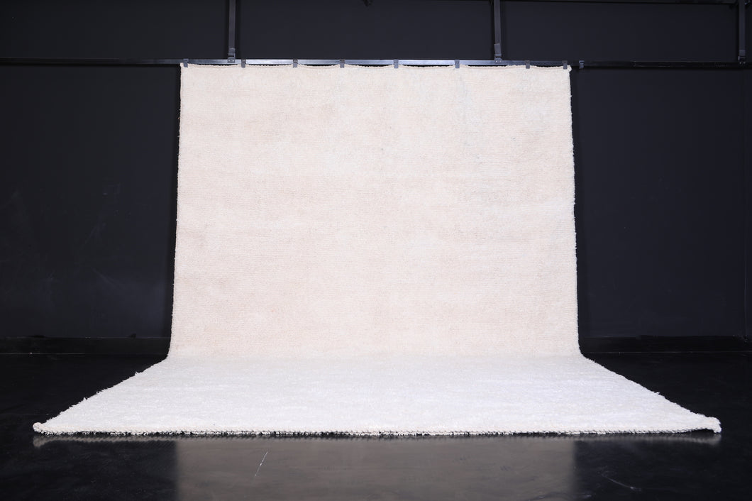 Moroccan white rug - Moroccan rug - wool berber carpet