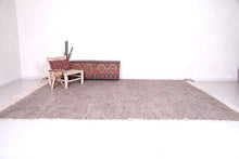 Authentic Beni ourain rug - Berber rug - Custom Black and white rug