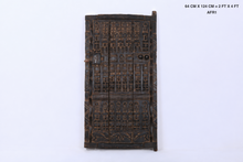 Vintage African wood door 2 ft x 4 ft
