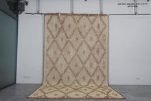 Tuareg Rug - Handwoven 8x14 ft | Timeless Diamond Design