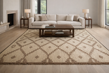 Tuareg Rug - Handwoven 8x15.8 ft | Timeless Diamond Design