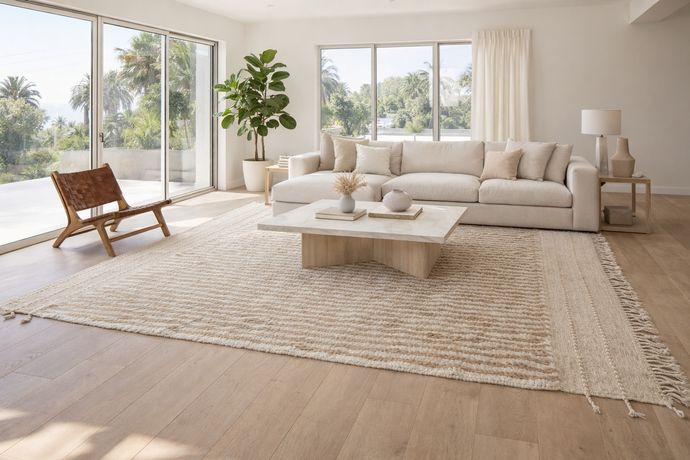 Handmade Moroccan rug -Custom rug - Wool rug