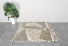 Moroccan rug handmade amazing style - berber rug wool- hand knotted beni ourain rug