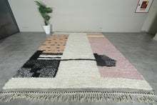 Custom handmade rug - Berber Moroccan azilal carpet