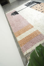 Custom handmade rug - Berber Moroccan azilal carpet