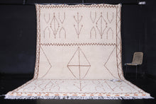 Handmade moroccan carpet - Berber all wool rug - Custom Rug