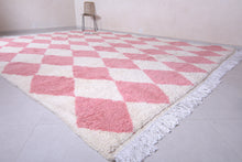 Handmade moroccan carpet - Berber peach color rug - Custom Rug