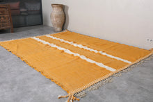 Custom flat woven rug - Handmade Moroccan solid rug