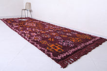 Geometric runner rug - Custom handmade Moroccan style